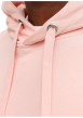 Thumbnail Sweat en coton pêche à coupe droite pourvu d'un col à capuche - Image 4