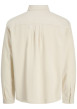 Thumbnail Chemise en coton biologique écrue à coupe droite pourvue d'un col à revers - Image 2