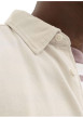 Thumbnail Chemise en coton biologique écrue à coupe droite pourvue d'un col à revers - Image 5