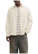 Thumbnail Chemise en coton biologique écrue à coupe droite pourvue d'un col à revers - Image 6