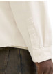 Thumbnail Chemise en coton biologique écrue à coupe droite pourvue d'un col à revers - Image 8