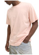 Thumbnail T-shirt en coton rose pourvu d'un col rond et de manches courtes - Image 3