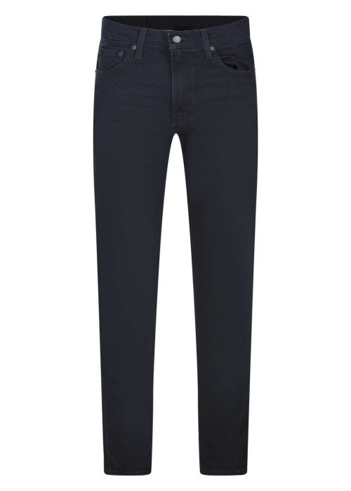 Jean 511 bleu nuit uni avec une taille intermédiaire et une coupe slim