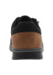 Thumbnail Sneakers noires à talon plat avec des lacets et un zip latéral - Image 6