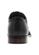 Thumbnail Derbies noires en cuir avec un talon plat et des lacets ronds - Image 6