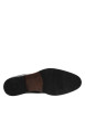 Thumbnail Derbies noires en cuir avec un talon plat et des lacets ronds - Image 5