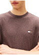 Thumbnail T-shirt marron uni avec une coupe droite et des manches courtes - Image 5