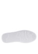 Thumbnail Tennis en cuir blanches et vertes à talon plat avec des lacets - Image 5
