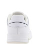 Thumbnail Tennis en cuir blanches à talon plat avec des lacets et logo côté externe - Image 6