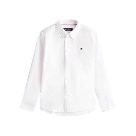Chemise en coton biologique blanche pourvue...