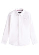 Thumbnail Chemise en coton biologique blanche pourvue d'une fermeture boutonnée