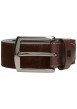 Thumbnail Ceinture brune Denton en cuir effet délavé avec boucle ardillon - Image 4