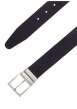 Thumbnail Ceinture noire réversible Hudson en cuir avec boucle ardillon - Image 6