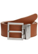 Thumbnail Ceinture camel réversible Hudson en cuir avec boucle ardillon