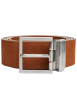 Thumbnail Ceinture camel réversible Hudson en cuir avec boucle ardillon - Image 5