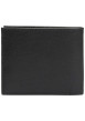 Thumbnail Portefeuille en cuir noir aspect grainé pourvu d'une plaque embossée - Image 2