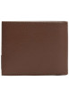 Thumbnail Portefeuille en cuir marron aspect grainé pourvu d'une plaque embossée - Image 2