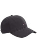Thumbnail Casquette en coton biologique anthracite pourvue d'une fermeture strapback