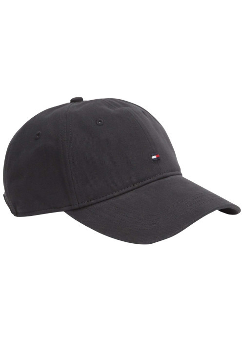 Casquette en coton biologique anthracite pourvue d'une fermeture strapback