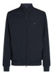 Thumbnail Blouson marine à coupe ajustée pourvu d'un col boutonné et de manches longues