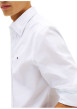 Thumbnail Chemise blanche en coton à coupe droite pourvue d'un col à revers - Image 4
