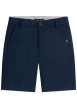 Thumbnail Short Chino en coton marine à coupe droite pourvu de multiples poches