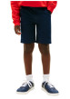 Thumbnail Short Chino en coton marine à coupe droite pourvu de multiples poches - Image 2