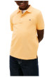 Thumbnail Polo en coton jaune à coupe droite pourvu d'un col à revers boutonné - Image 2