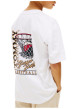 Thumbnail T-shirt en coton blanc pourvu d'une coupe droite et d'un col rond - Image 4