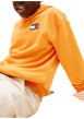 Thumbnail Sweat jaune imprimé à coupe ajustée pourvu d'un col à capuche - Image 5