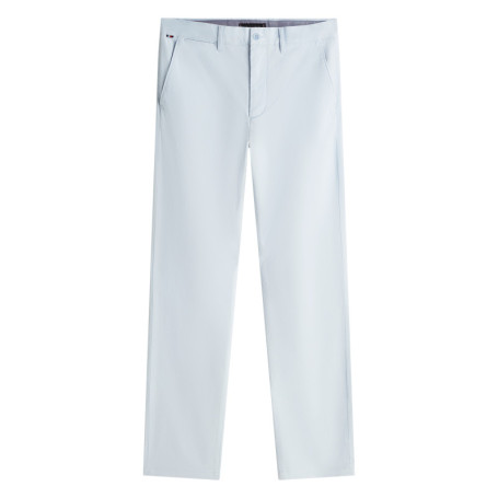 Pantalon chino Denton en coton ciel à coupe...