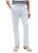 Thumbnail Pantalon chino Denton en coton ciel à coupe droite pourvu de poches plaquées - Image 2