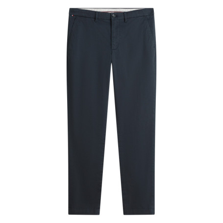 Pantalon chino Bleecker en coton mélangé marine...