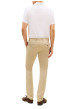 Thumbnail Pantalon chino Bleecker en coton mélangé beige pourvu d'une coupe slim - Image 3