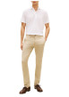 Thumbnail Pantalon chino Bleecker en coton mélangé beige pourvu d'une coupe slim - Image 5