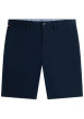 Thumbnail Short chino Denton en coton marine à coupe droite pourvu de multiples poches