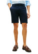 Thumbnail Short chino Denton en coton marine à coupe droite pourvu de multiples poches - Image 2