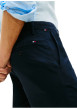 Thumbnail Short chino Denton en coton marine à coupe droite pourvu de multiples poches - Image 4