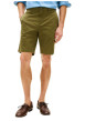 Thumbnail Short chino Denton en coton kaki à coupe droite pourvu de multiples poches - Image 2
