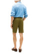 Thumbnail Short chino Denton en coton kaki à coupe droite pourvu de multiples poches - Image 3