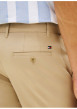 Thumbnail Short chino Denton en coton beige à coupe droite pourvu de multiples poches - Image 4
