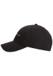Thumbnail Casquette en coton biologique noire unie avec fermeture strapback - Image 3