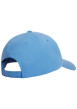 Thumbnail Casquette en coton biologique bleue unie avec fermeture strapback - Image 2