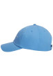 Thumbnail Casquette en coton biologique bleue unie avec fermeture strapback - Image 3