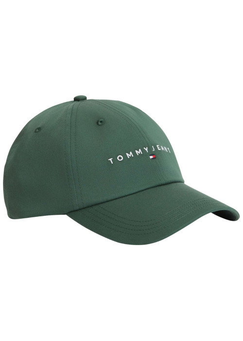 Casquette en coton biologique sapin unie avec fermeture strapback