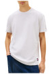 Thumbnail T-shirt gris uni avec une coupe droite et des manches courtes - Image 2