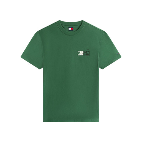T-shirt en coton sapin imprimé avec une coupe...
