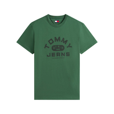 T-shirt en coton sapin imprimé avec une coupe...