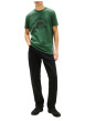 Thumbnail T-shirt en coton sapin imprimé avec une coupe droite et un col rond - Image 4