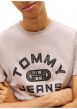 Thumbnail T-shirt en coton beige imprimé avec une coupe droite et un col rond - Image 5